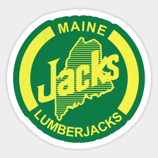 DEFUNCT - Maine Lumberjacks CBA Sticker